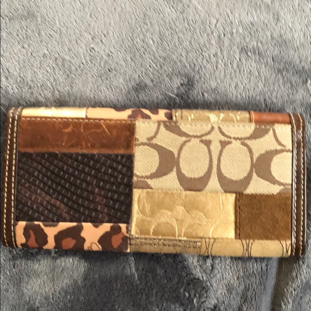 Coach Patchwork Wallet - Picture 2 of 4